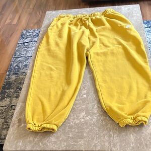 Yellow Sweatpants